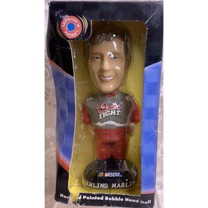 NASCAR 2001 Sterling Marlin Bobblehead. Hand Painted. Coors Light
